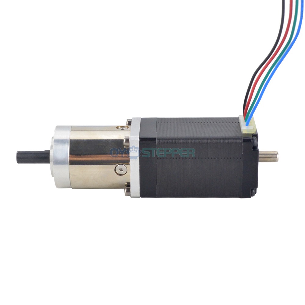 Nema 11 Geared Dual Shaft Stepper Motor Bipolar L=51mm 1.8 Deg 0.14 Ncm  0.67A with14:1 Planetary Gearbox