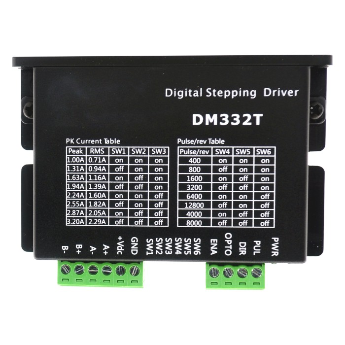 Buy Cheap DM332T Digital Stepper Driver for Nema 17, 23 Stepper Motor 1.0-3.2A 10-30VDC with Wholesale Price - Oyostepper.com
