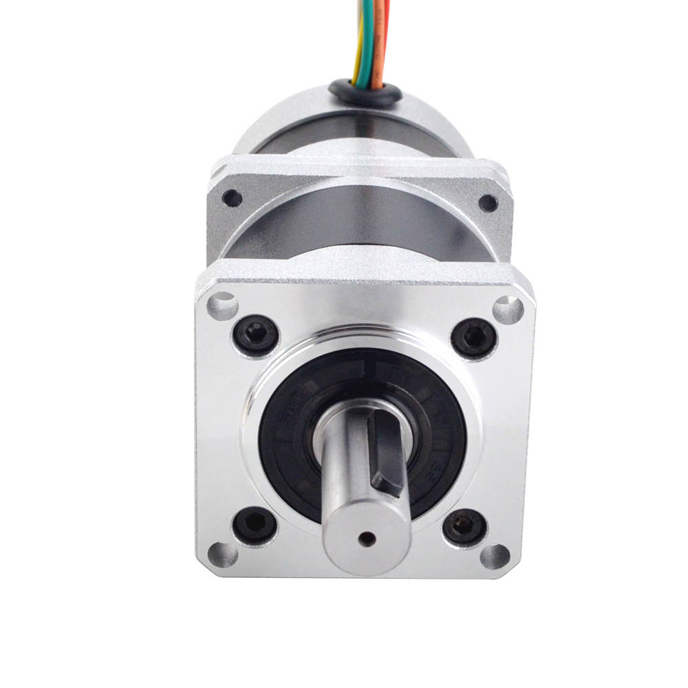 Geared Brushless DC Motor 24V 84W 350RPM 10:1 3 Phase BLDC Gear Motor with  High Precision Gearbox